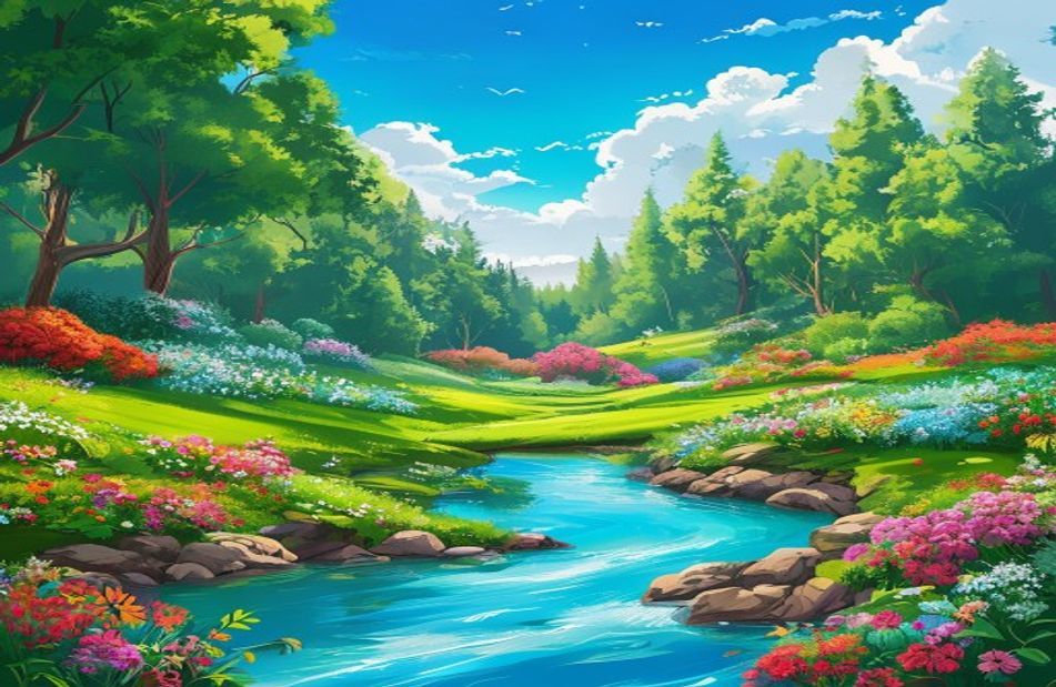 Santa Banta Nature Wallpaper