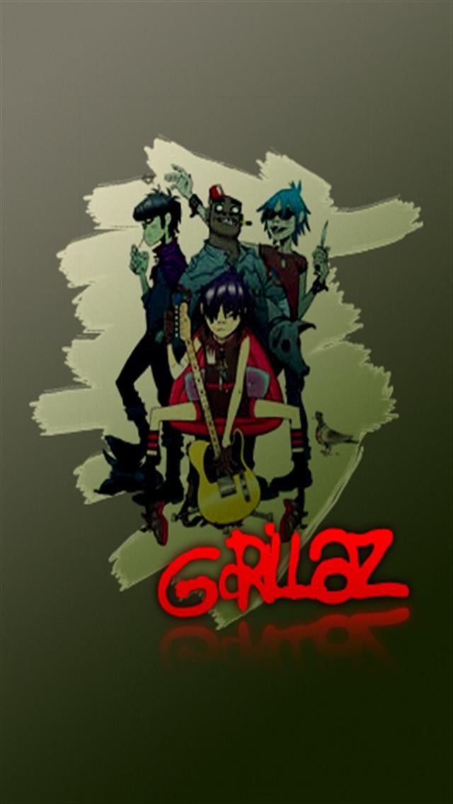 Gorillaz Logo iPhone Wallpaper S 3g