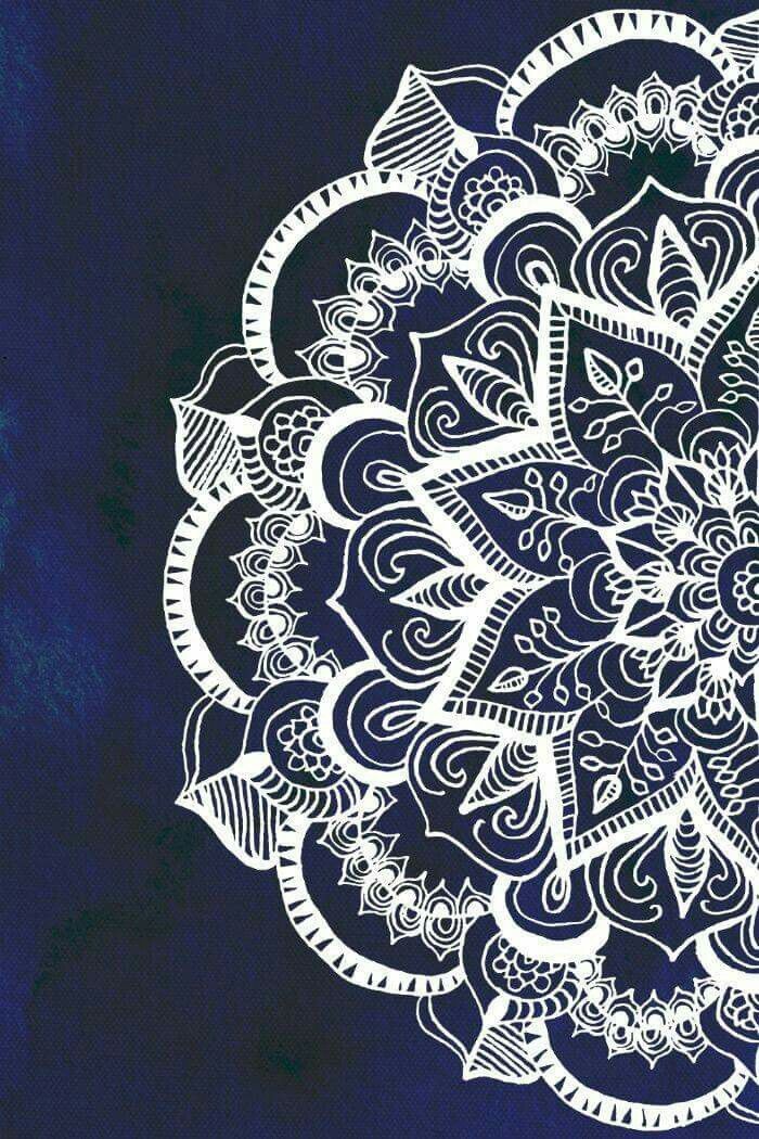 Mandala Wallpaper iPhone Doodle