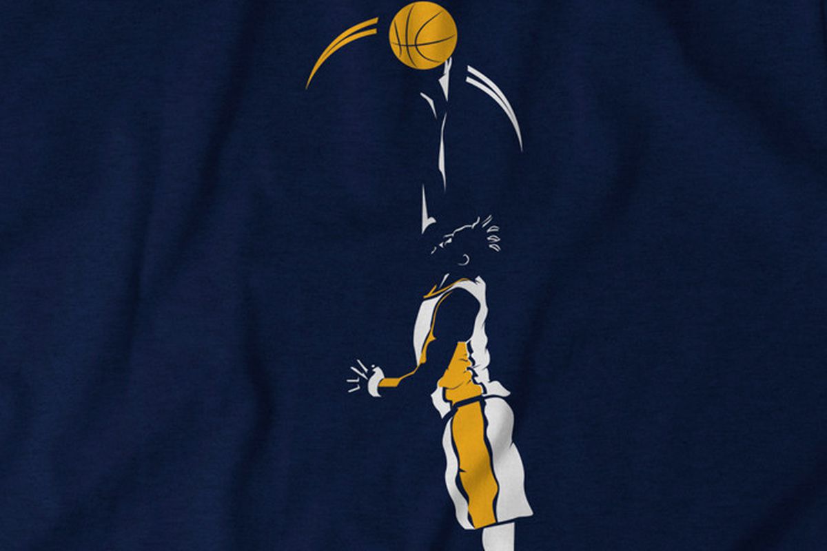 Now Available Myles Turner Swatted T Shirt Indy Cornrows