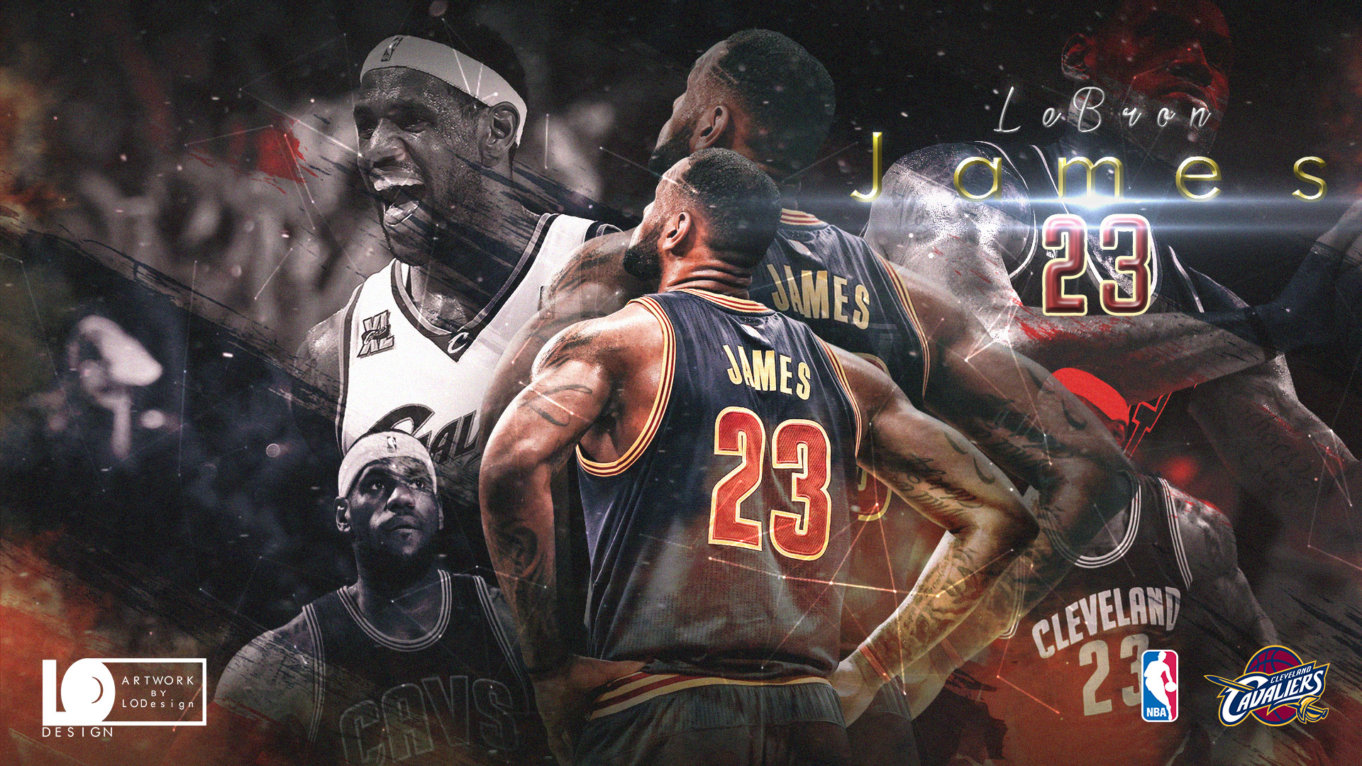 LeBron James Cleveland Cavaliers NBA Wallpaper HD Sports 4K Wallpapers  Images and Background  Wallpapers Den
