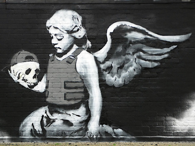 Angel Banksy Wallpaper And Image Pictures Photos
