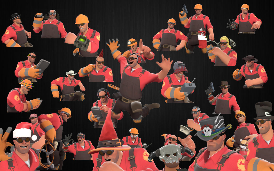 Tf2 Engineer Wallpaper By Nnoitra1