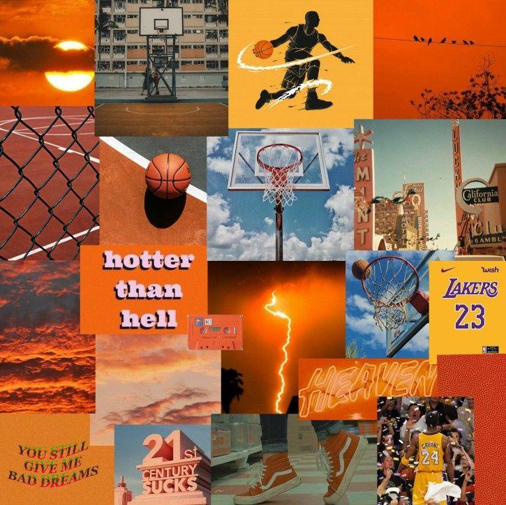 Wallpaper Orange Cool Basketball