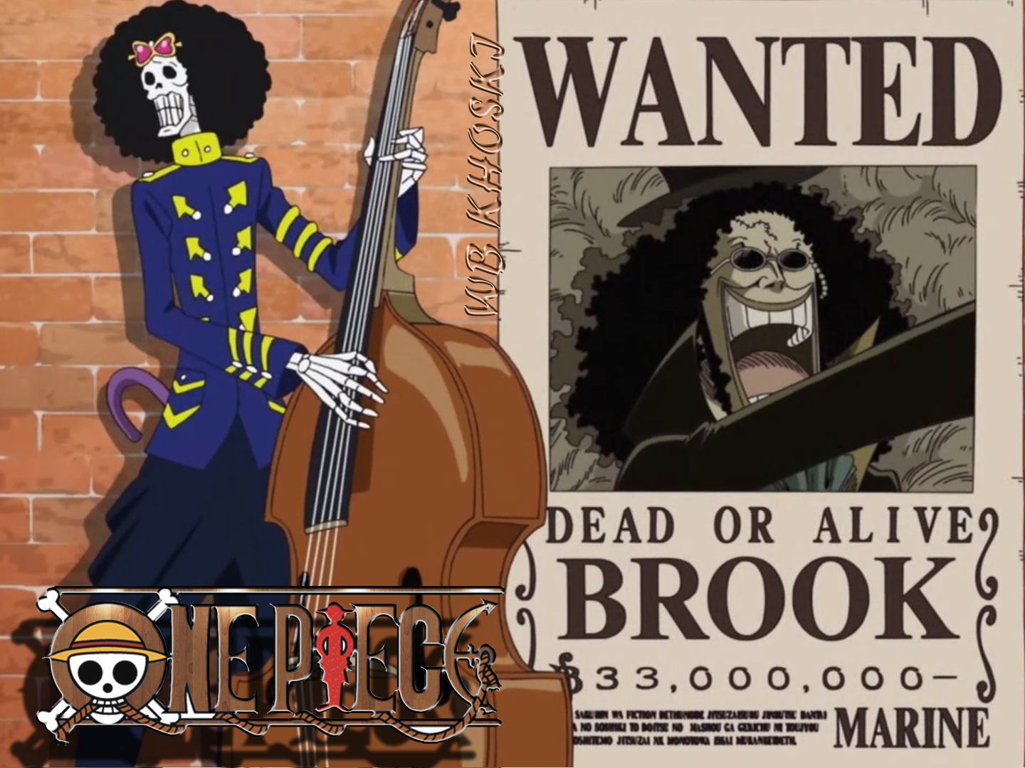 Pics Photos Brook One Piece Wanted Anime Wallpaper