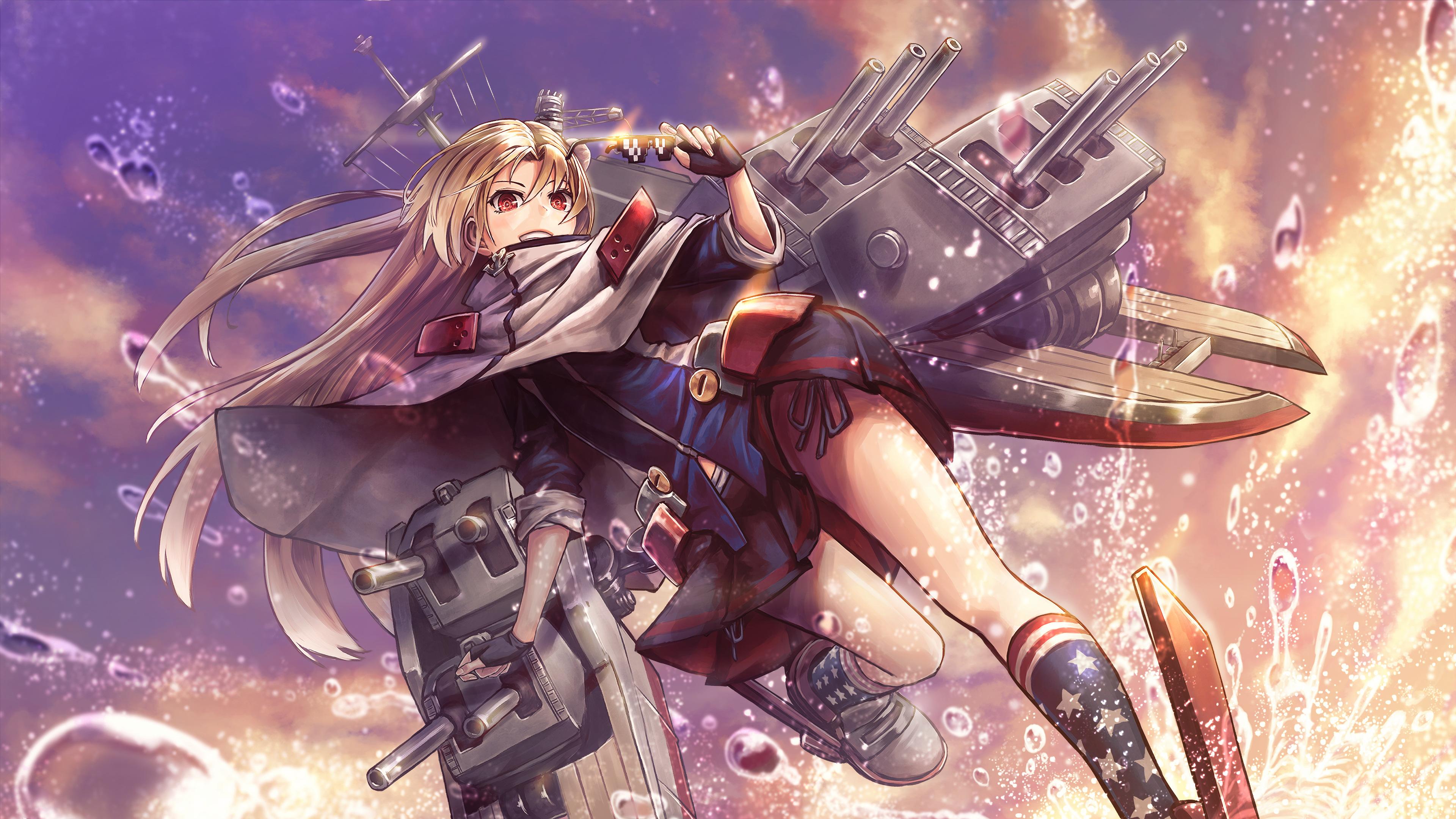 Azur Lane Cleveland Anime Girl 4k Wallpaper