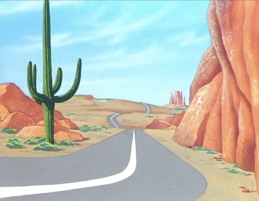 Background Of Coyote And Road Runner