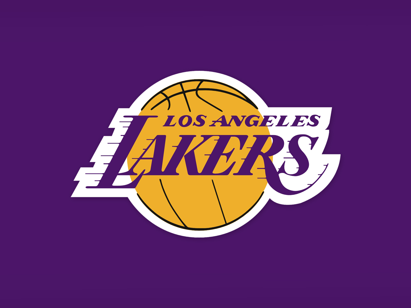 Download Iconic LA Lakers Logo Wallpaper  Wallpaperscom