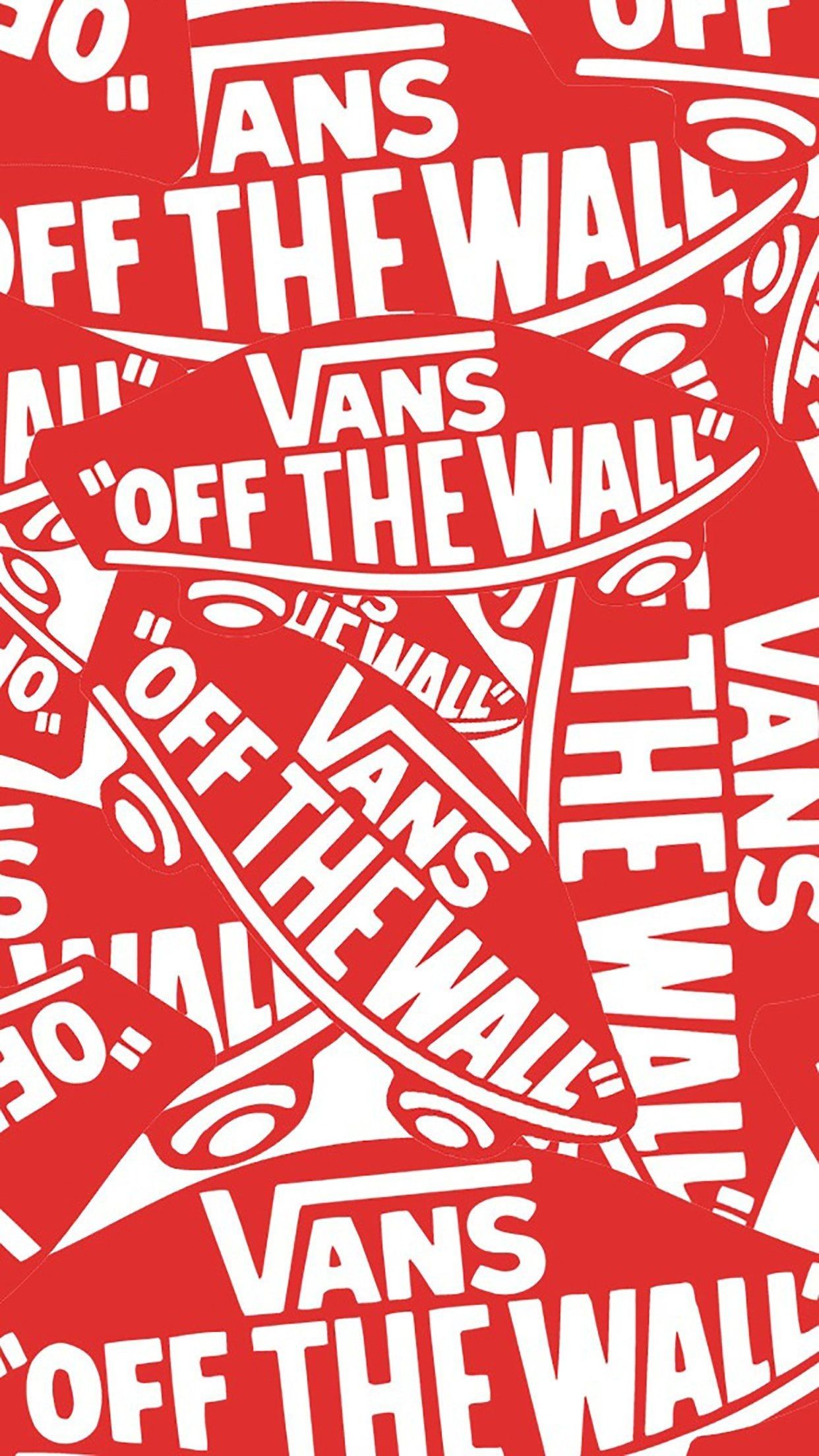 Cool Vans Logo Background Wallpaper I HD Image iPhone