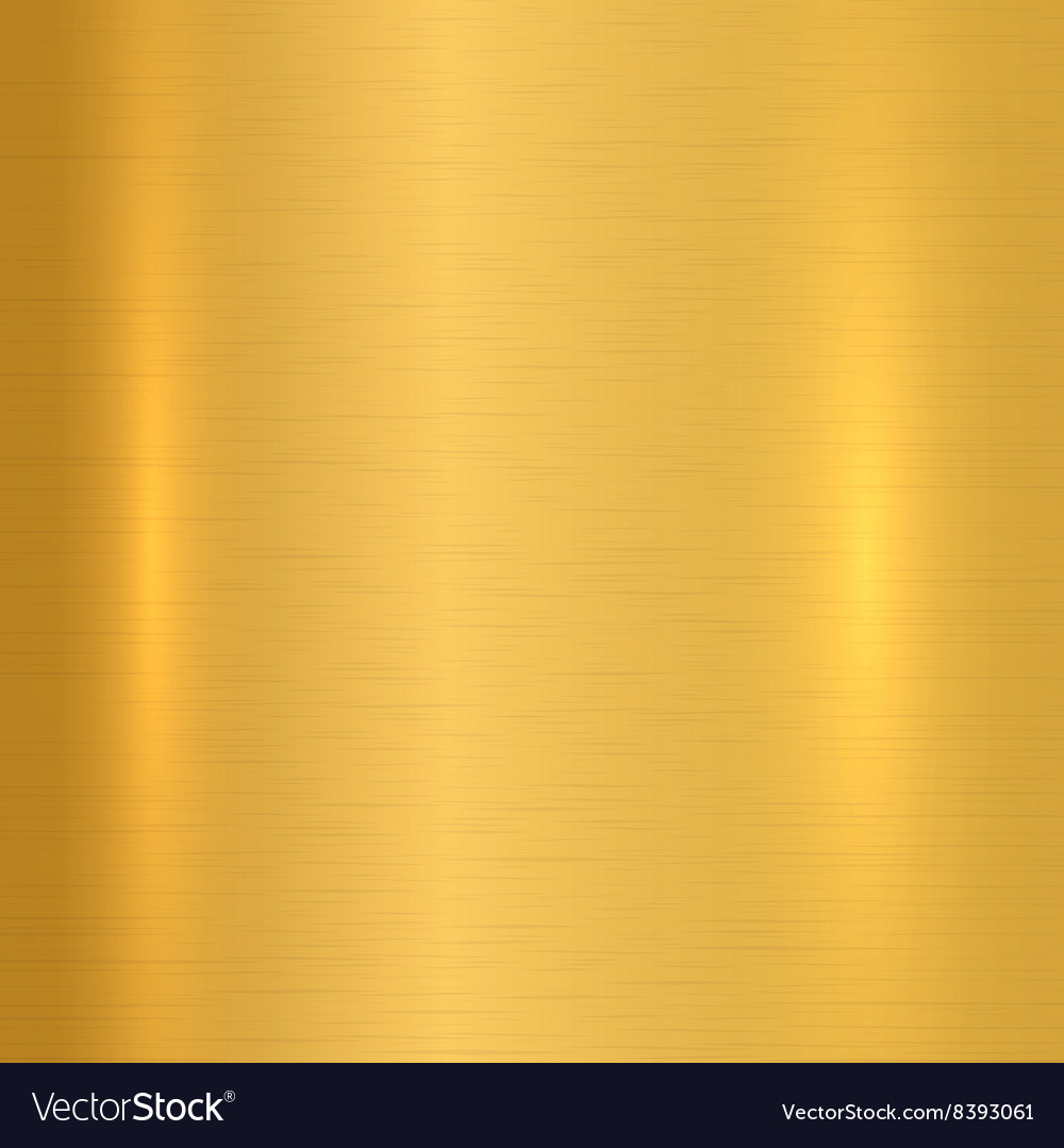 Gold metallic background Royalty Free Vector Image