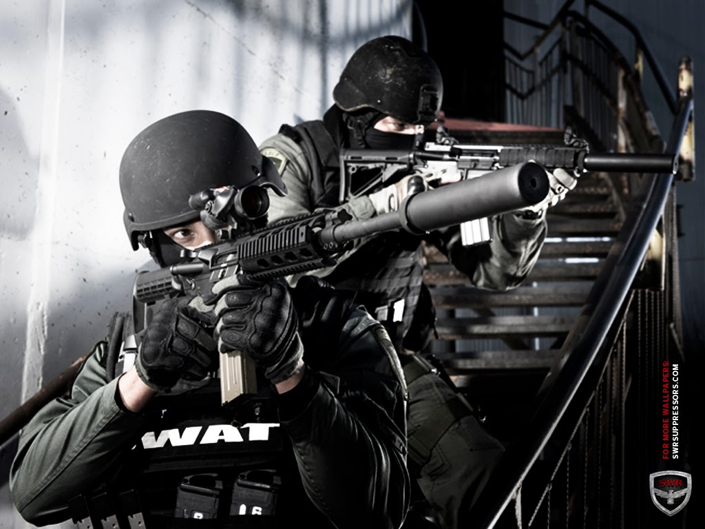Swat HD Wallpaper Force Guns Image