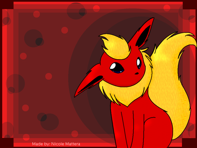 Flareon On Wallpaper By Heavens