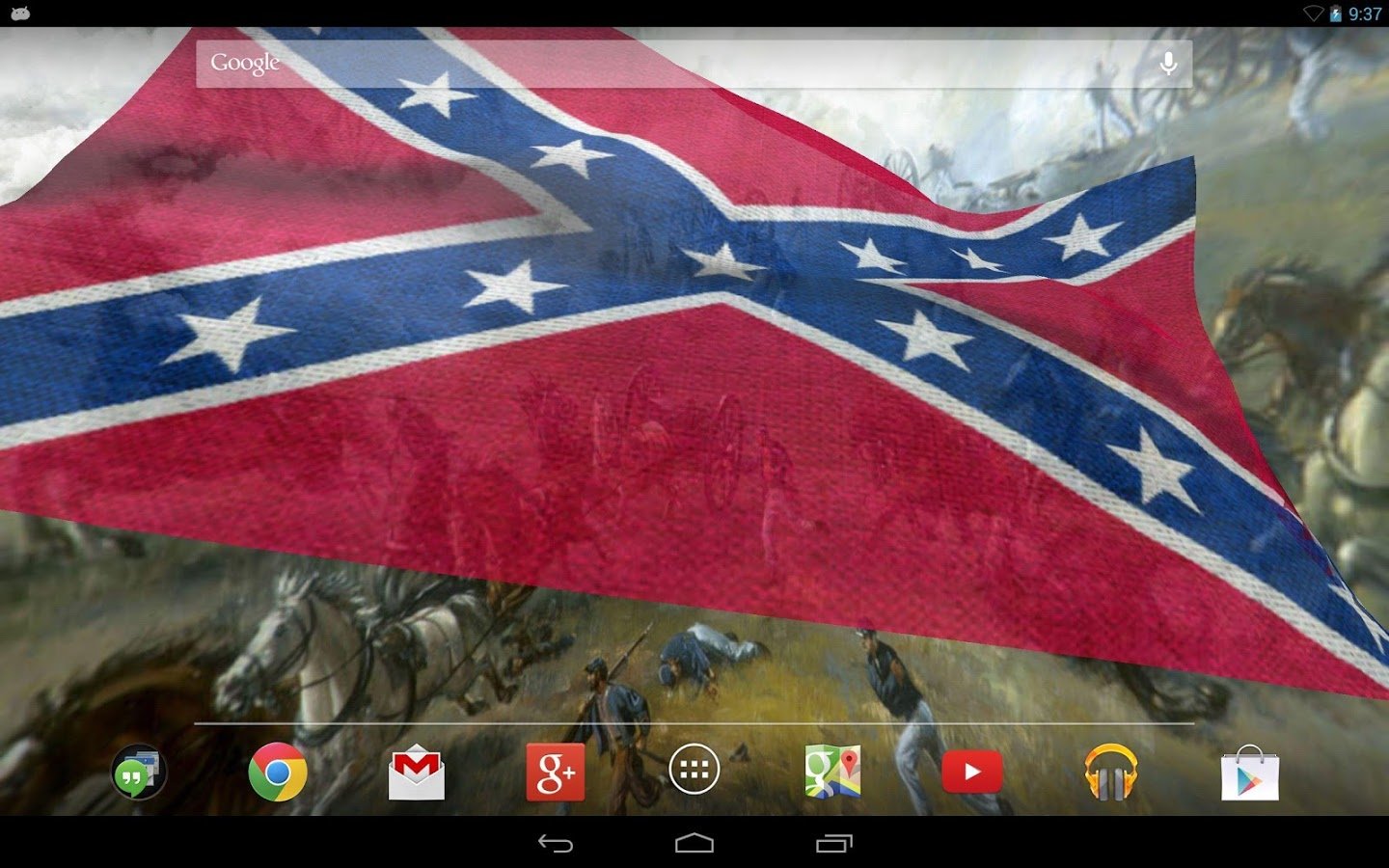 Rebel Flag Live Wallpaper Free   Android Apps on Google Play