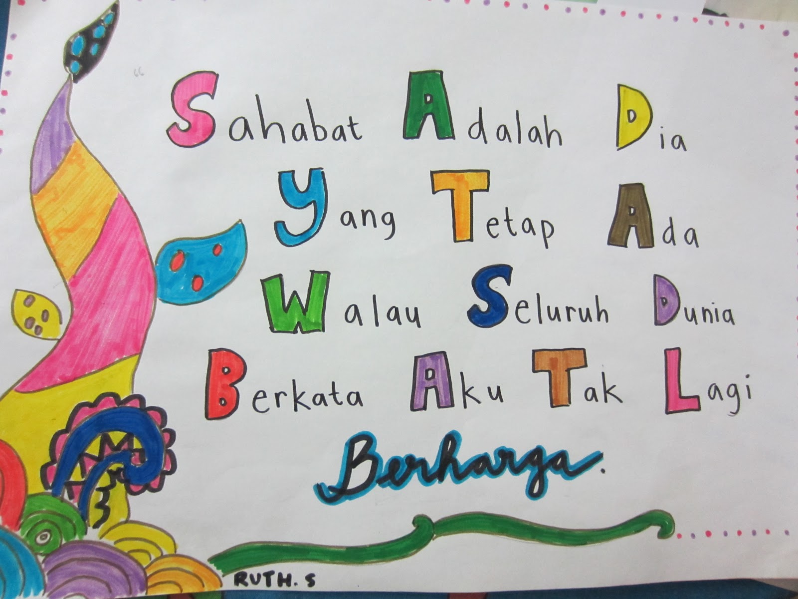 Ruths Scholar Diary Quotes Sahabat Wallpaper