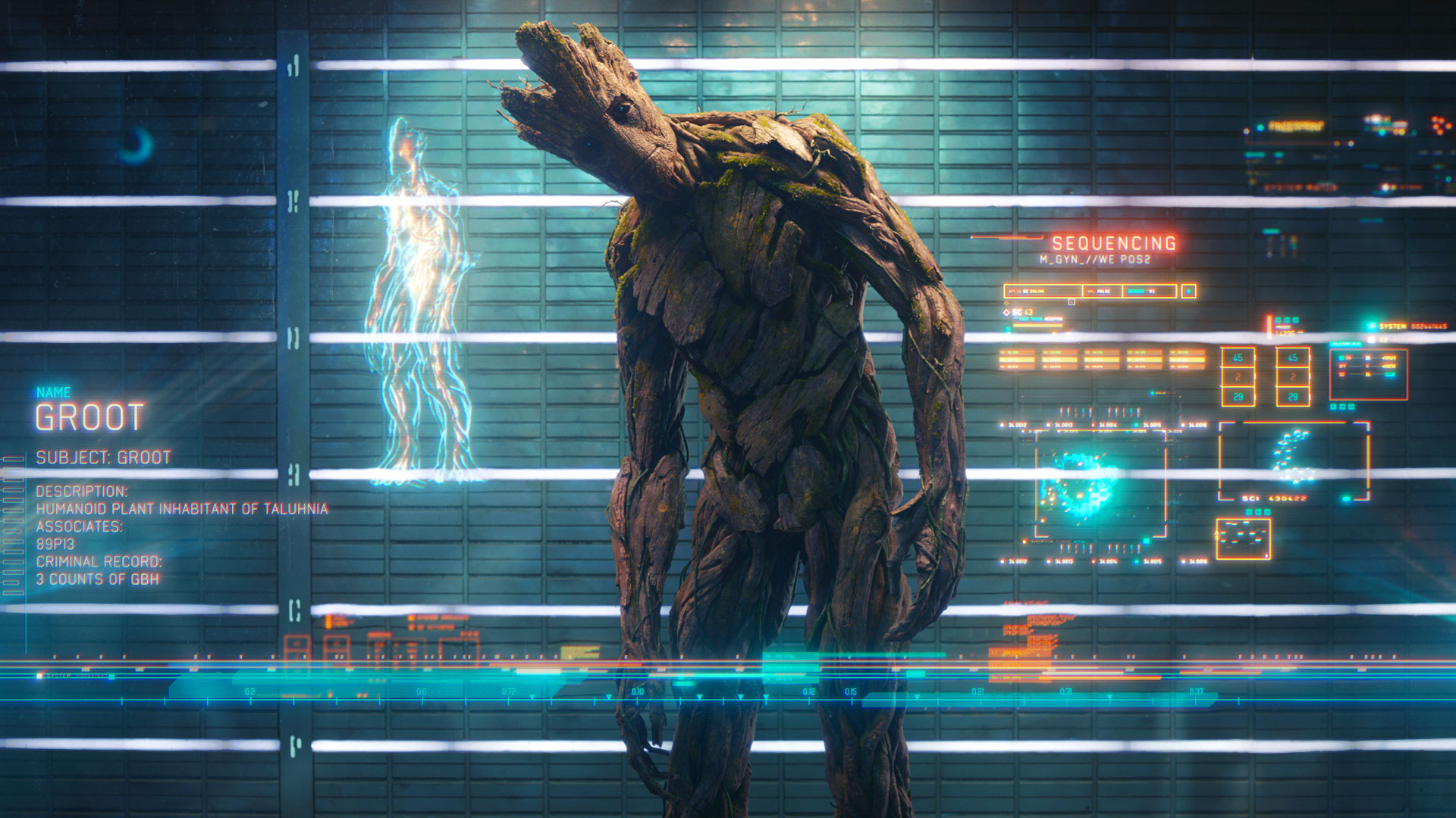 Guardians Of The Galaxy Groot Wallpaper HD Marvels