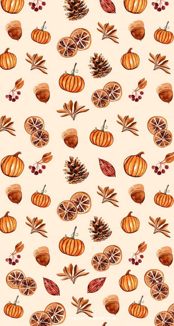 Minimalist Autumn Wallpaper