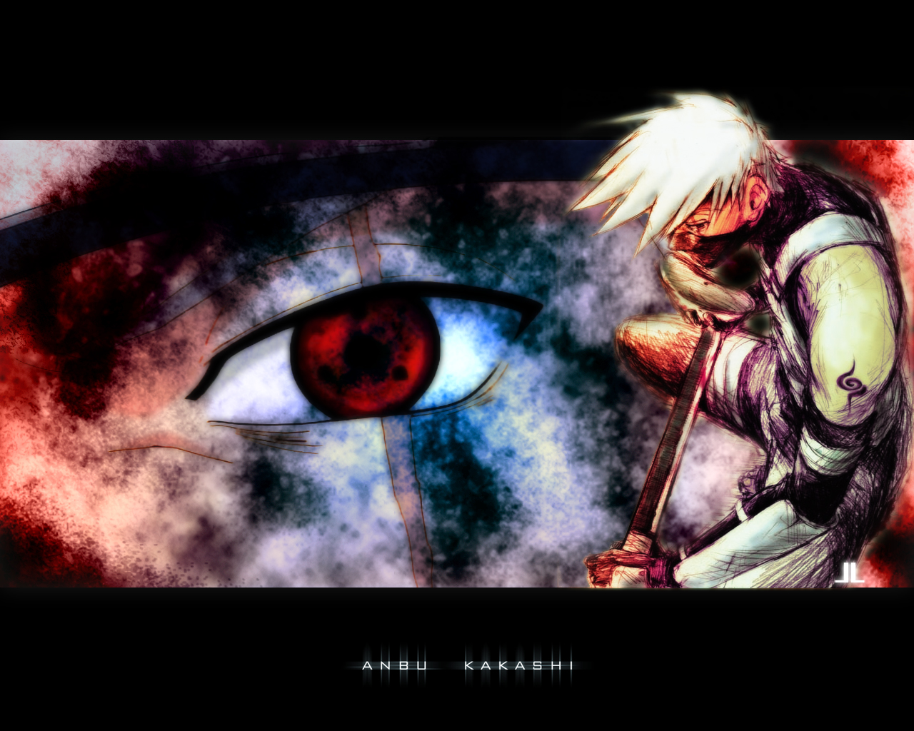 love this picture of anbu kakashi anbu kakashi downtime from school or