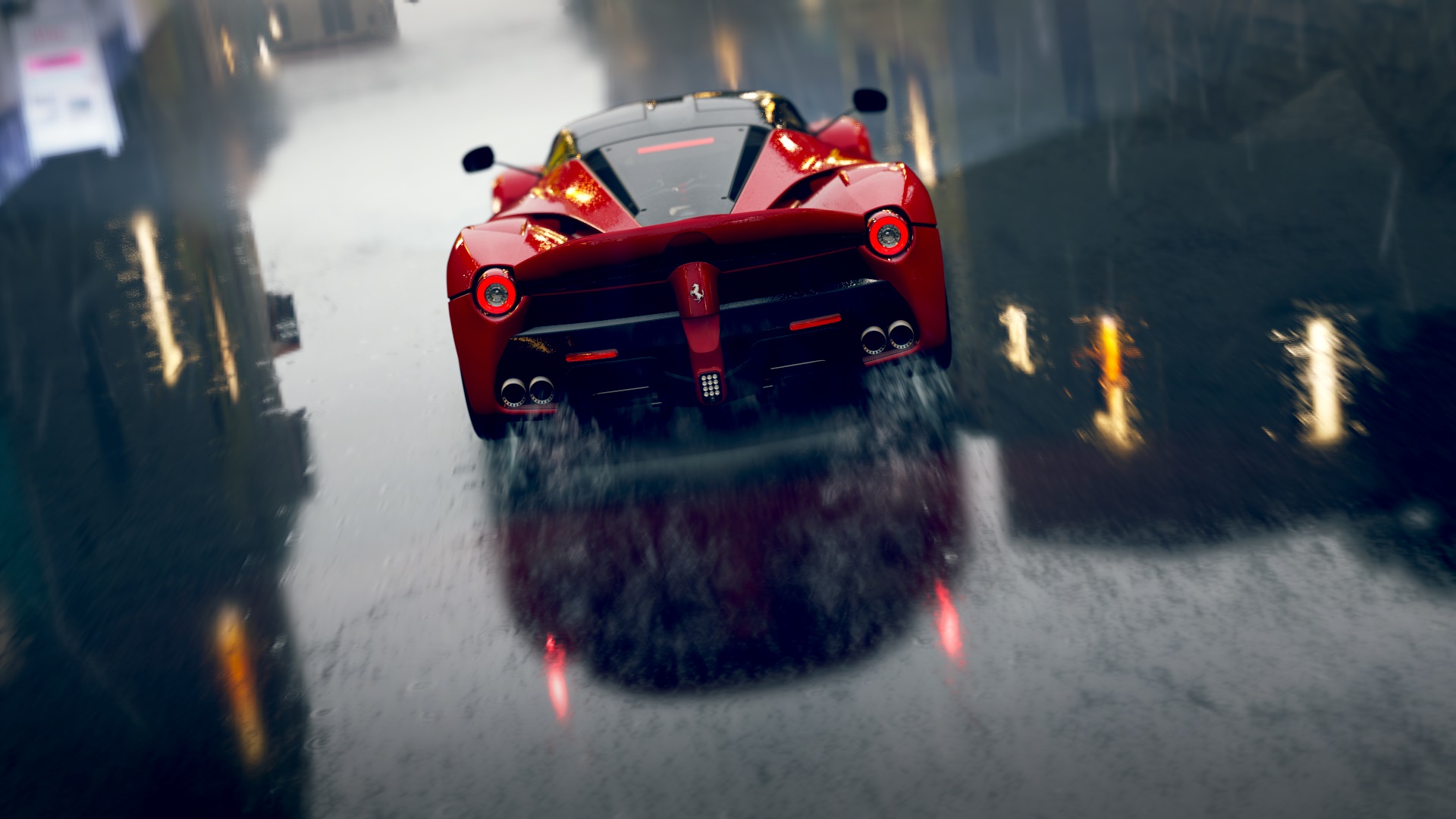 Forza Horizon Red Ferrari Wallpaper 1080p