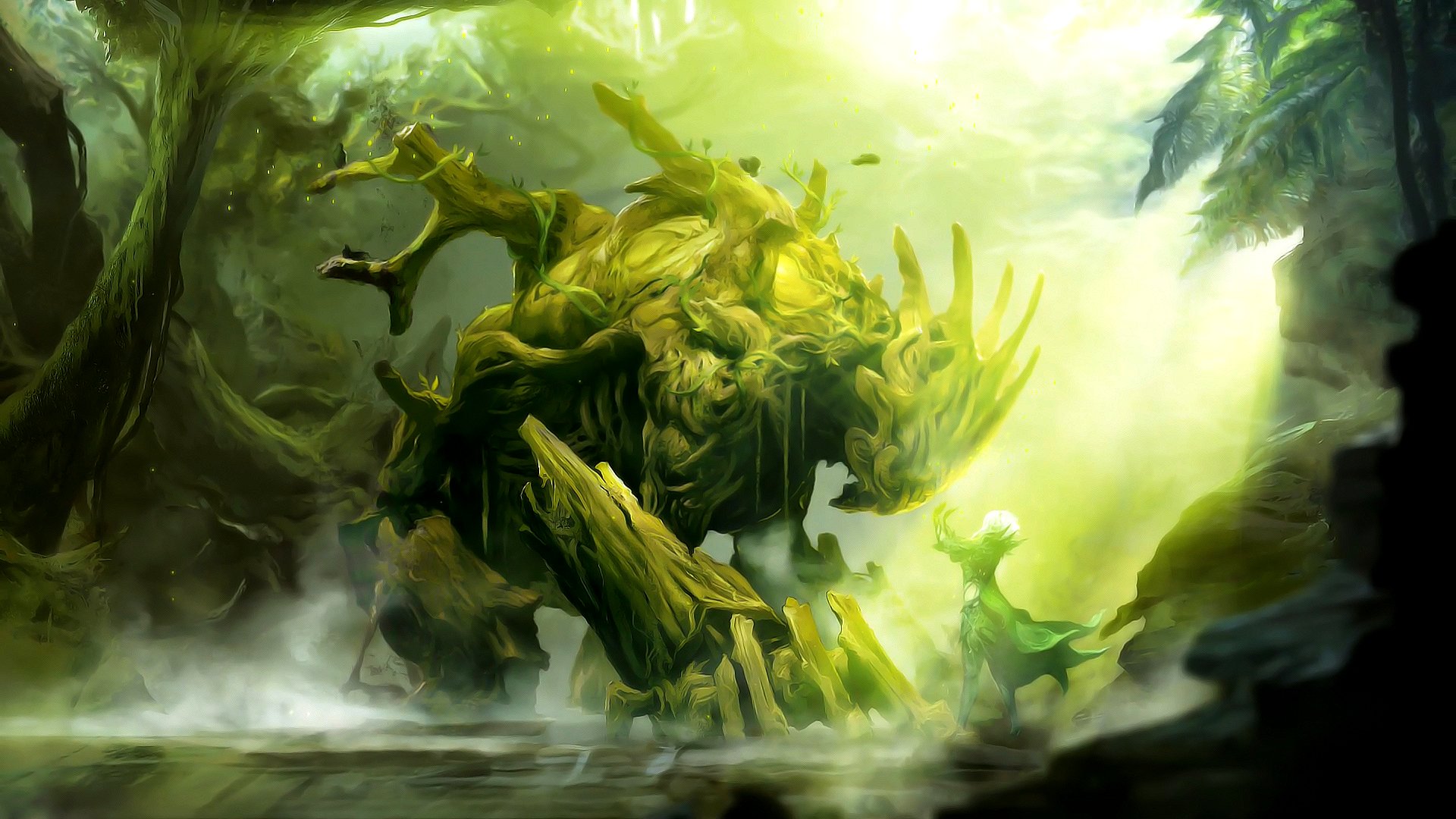 Wallpapers Mind Control Swamp Monster Myspace Backgrounds Mind 1920x1080