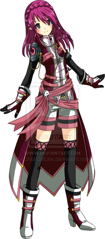 Elsword Oc Lilith 1st Job I Noble Reaper By Chibisallina On