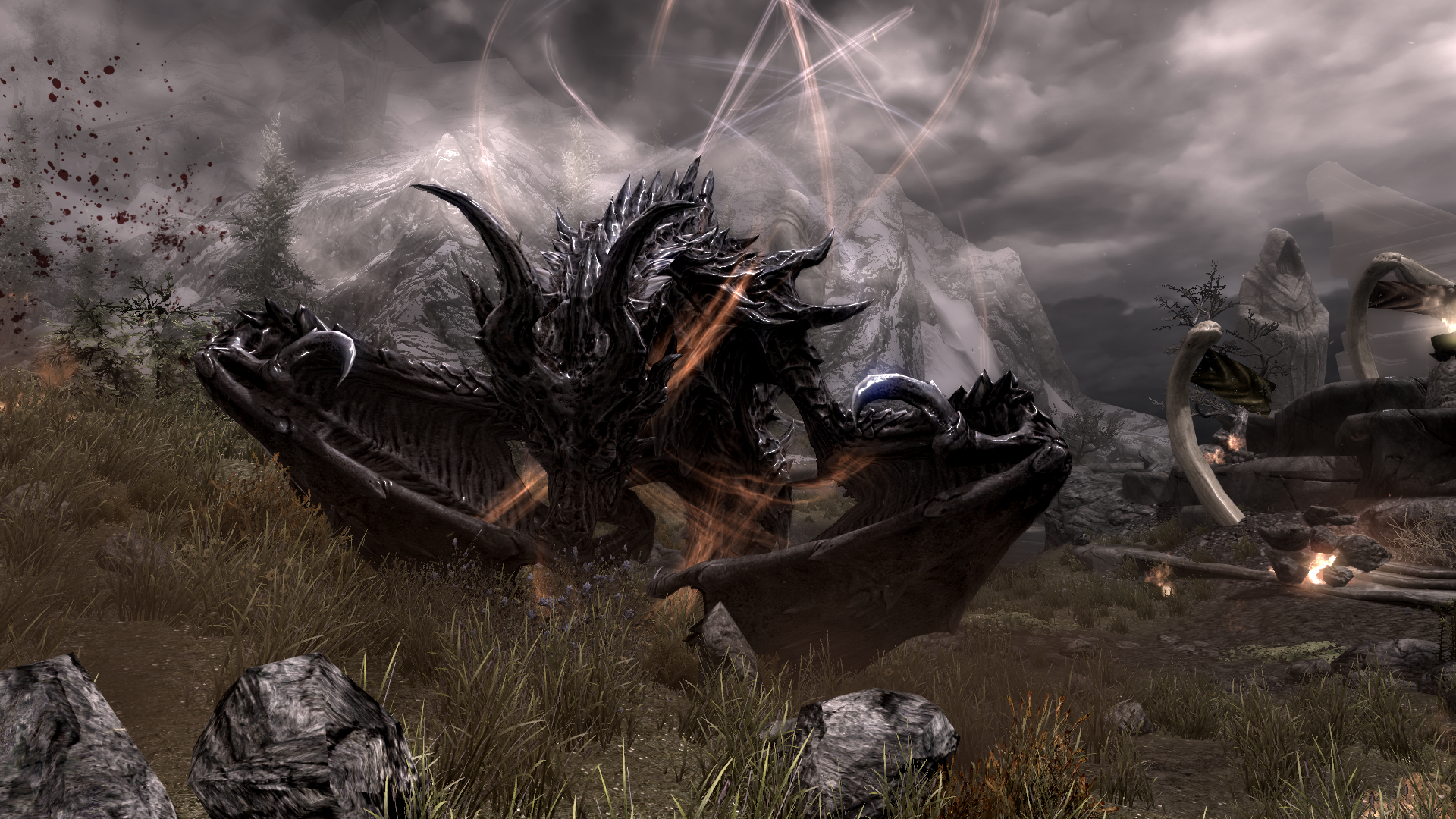 Skyrim Dragon Wallpaper HD Image Pictures Becuo
