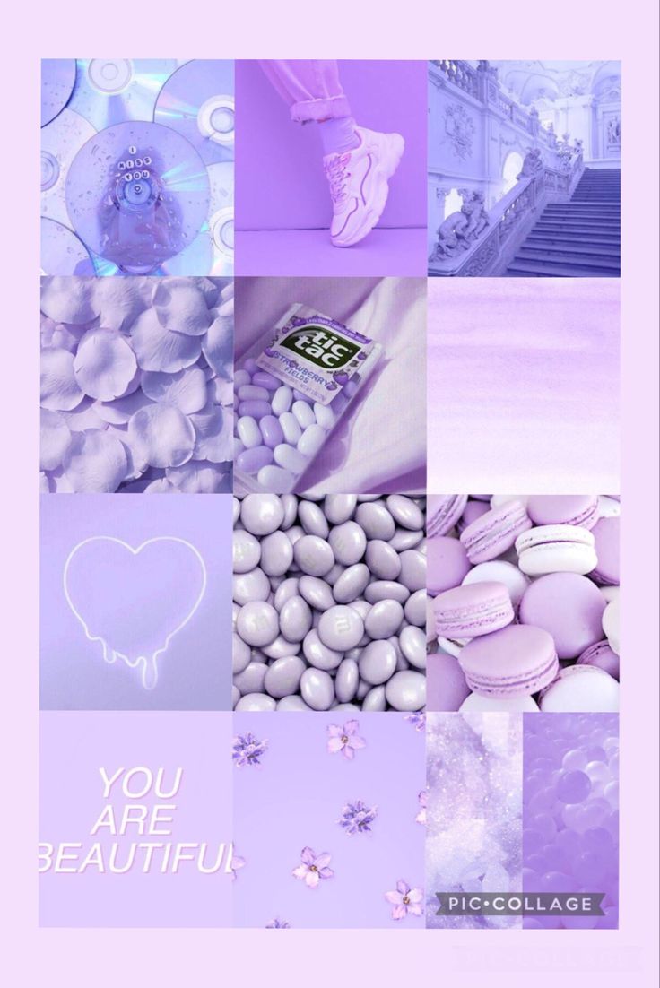 Light Purple Aesthetic Wallpaper