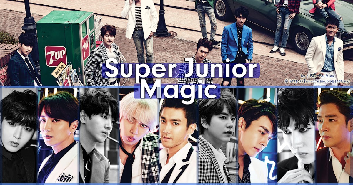 Pop Lover Super Junior Magic Wallpaper
