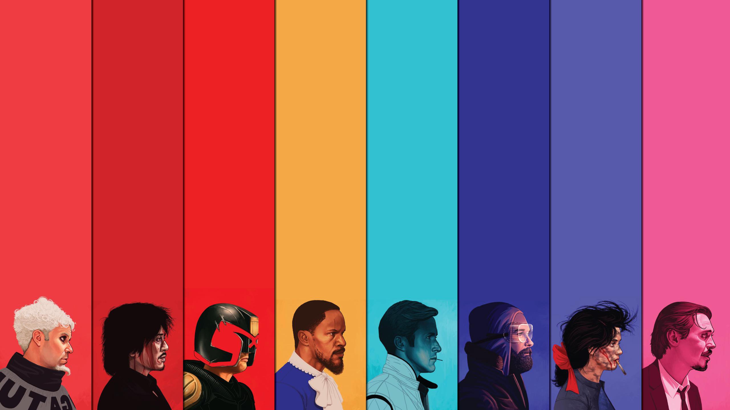Wallpaper Based On Mike Mitchell S Movie Portraits R