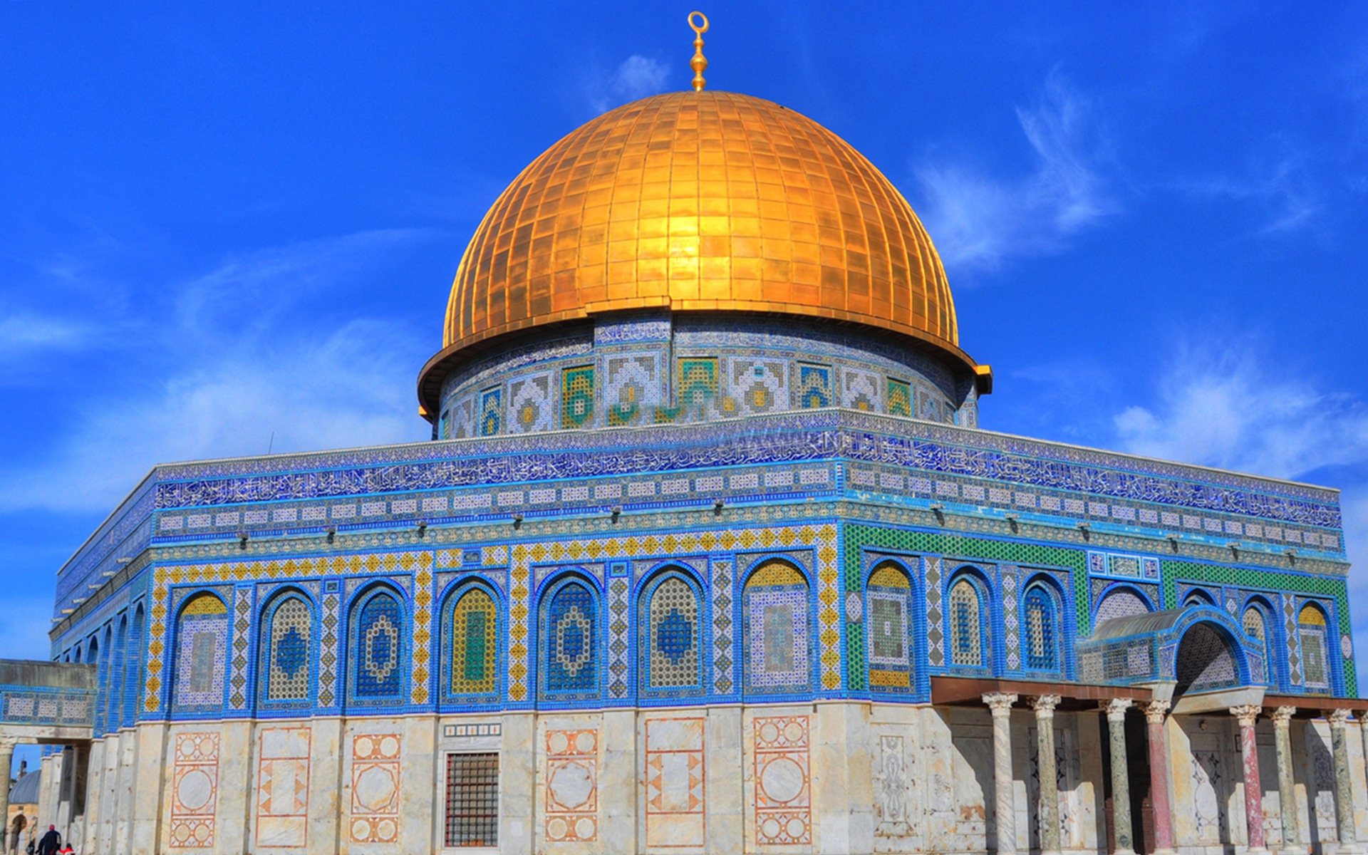 Dome Of The Rock In Jerusalem Israel HD Wallpaper