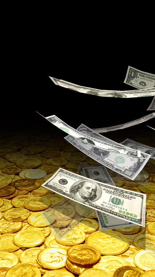Falling Money 3d Wallpaper Pro Android Apps On Google Play