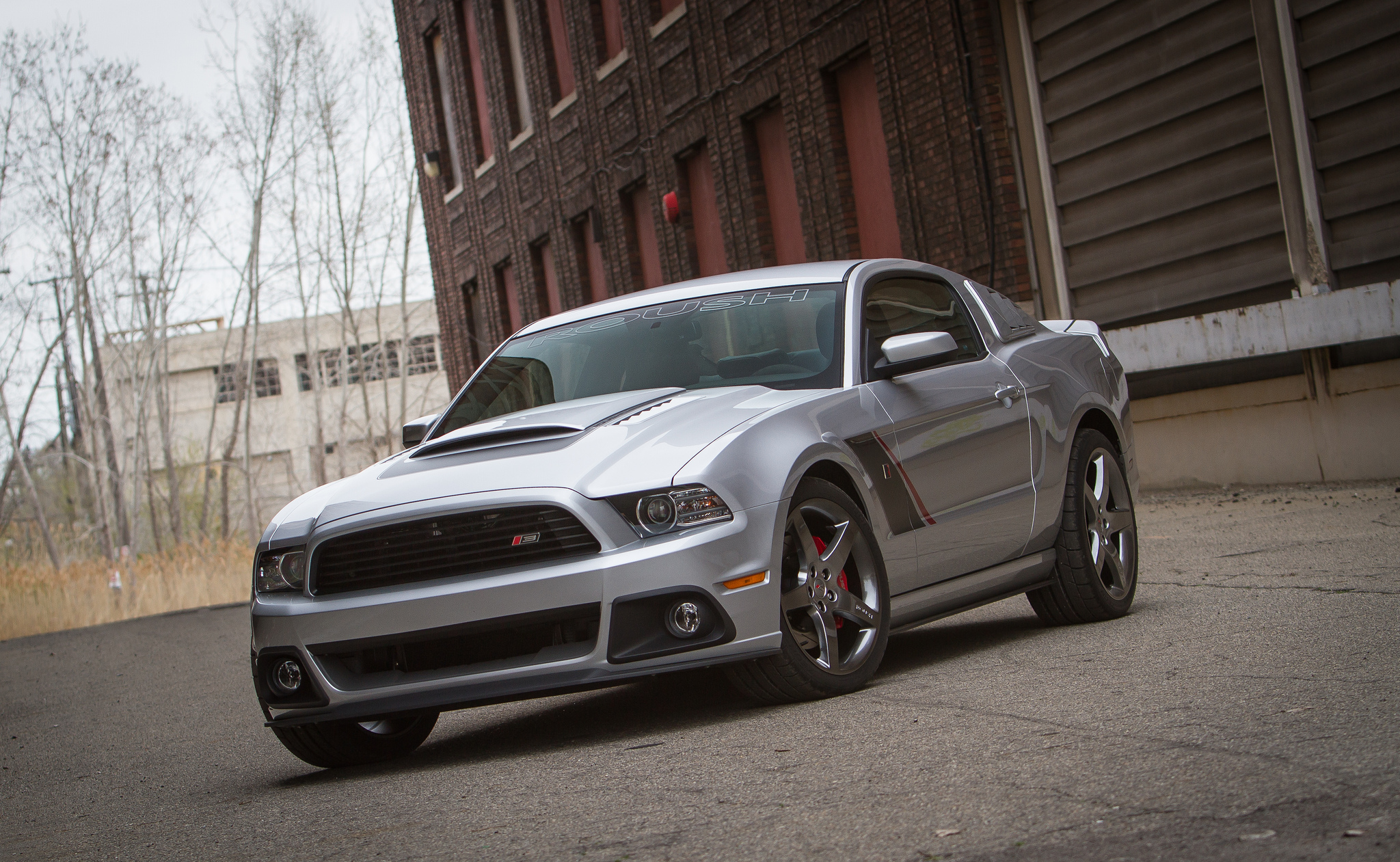 Roush Ford Mustang Muscle Cars Wallpaper