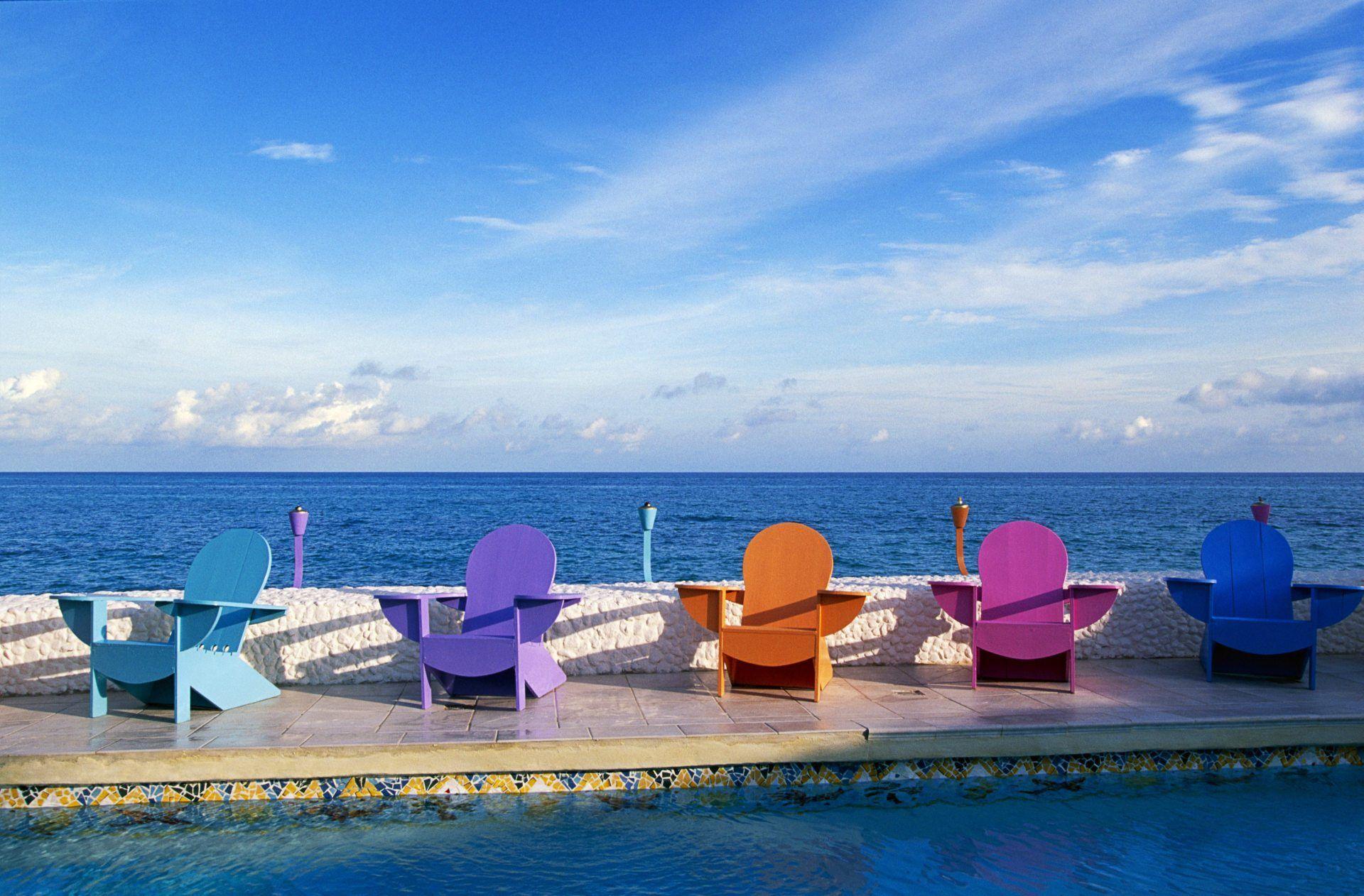 Beach Chair Wallpaper