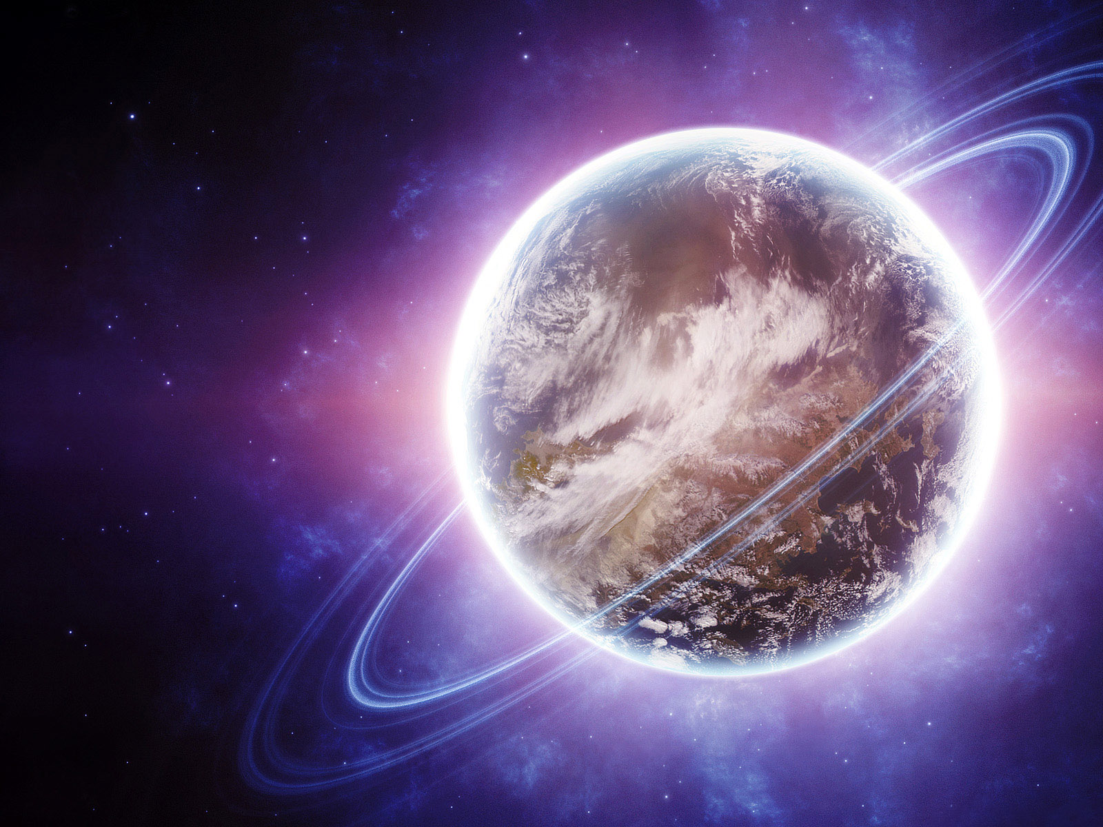 Modern Planet Wallpaper HD