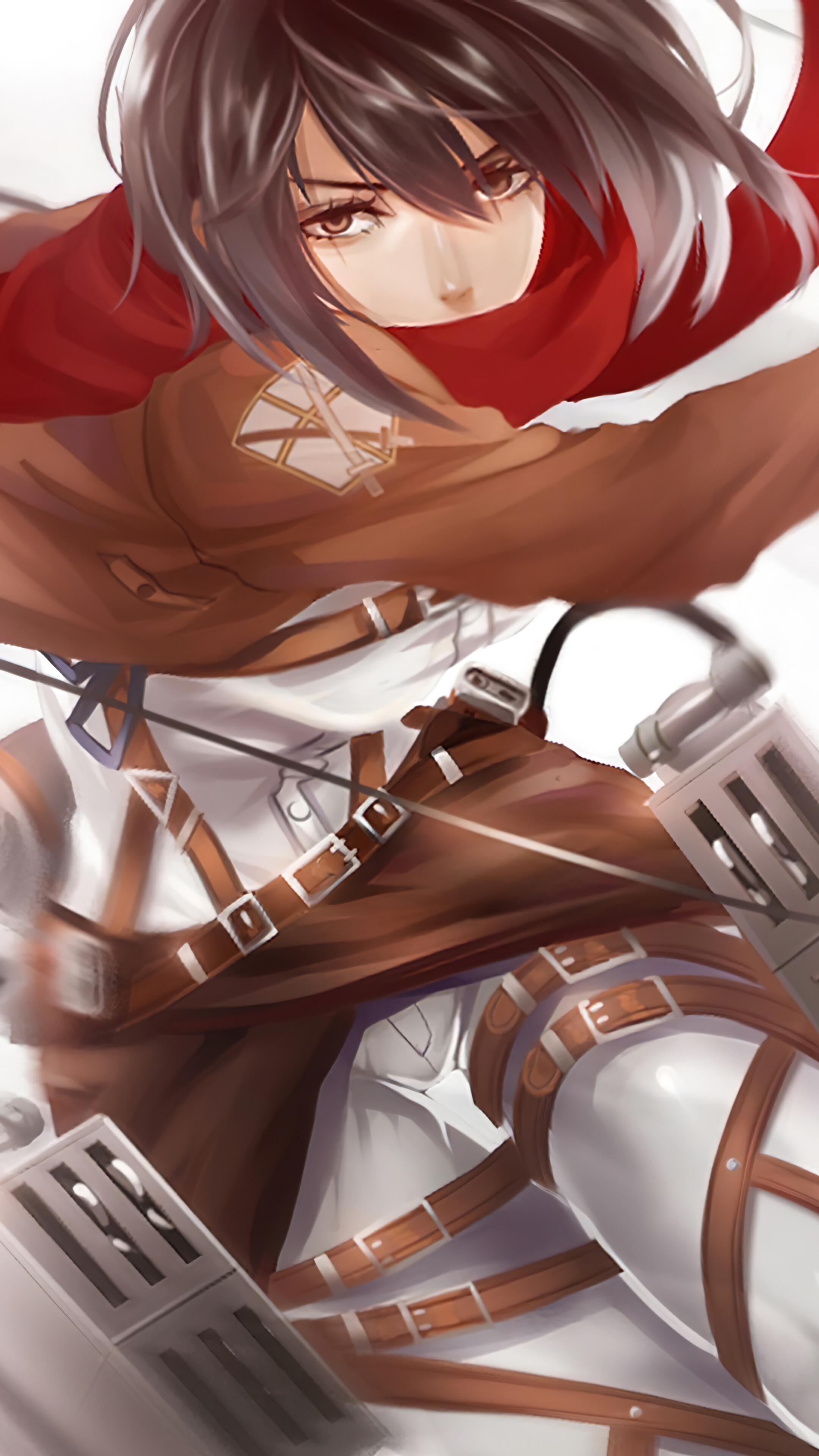 Mikasa Ackerman Attack On Titan 4k Wallpaper iPhone HD Phone 3130f