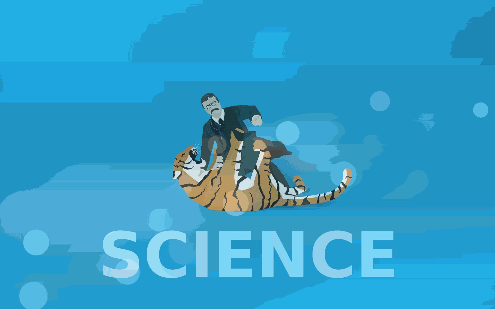 Science Tigers Badass Teddy Roosevelt Wallpaper