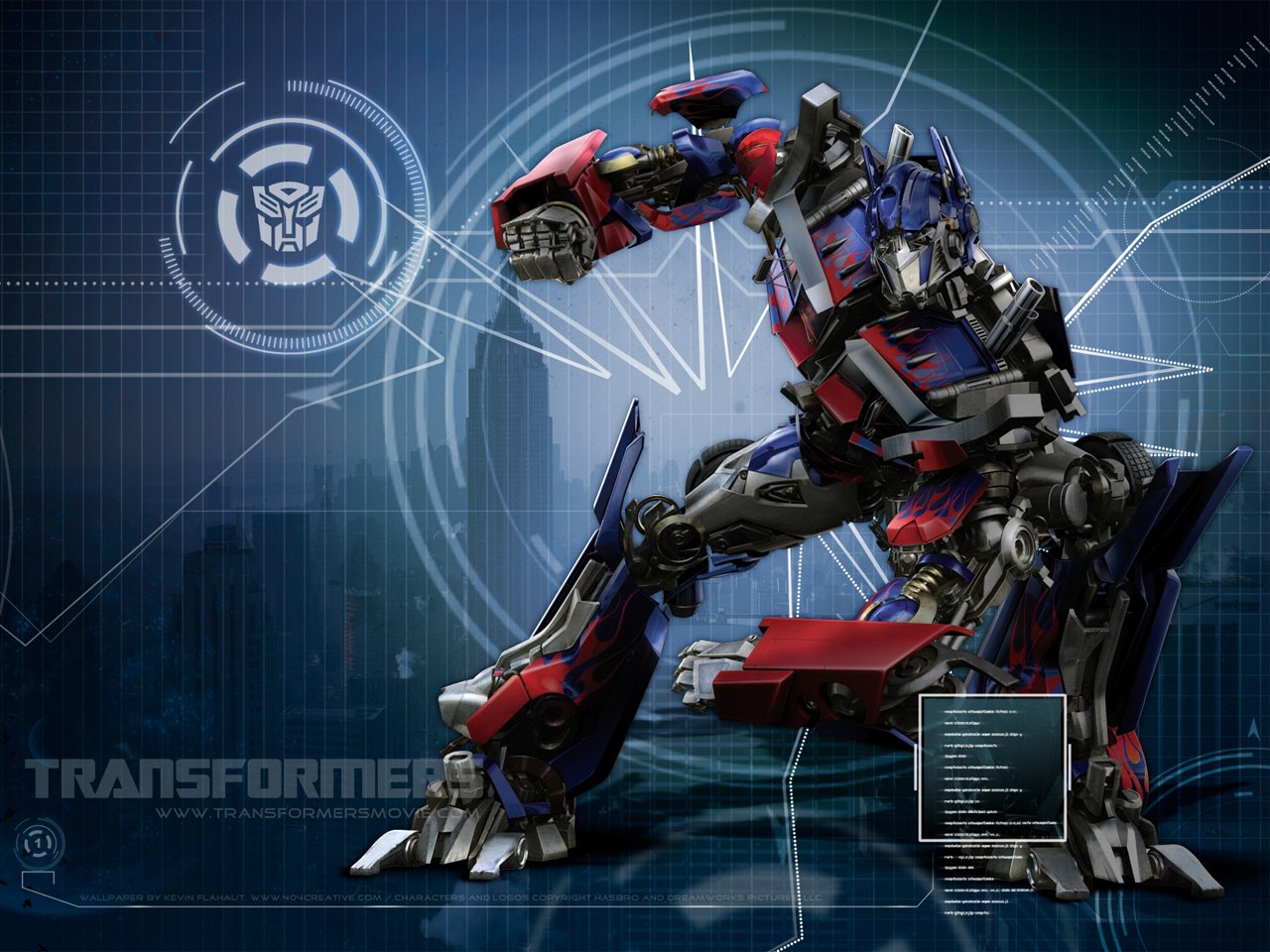 Transformers Optimus Prime Screensaver Screensaverbase