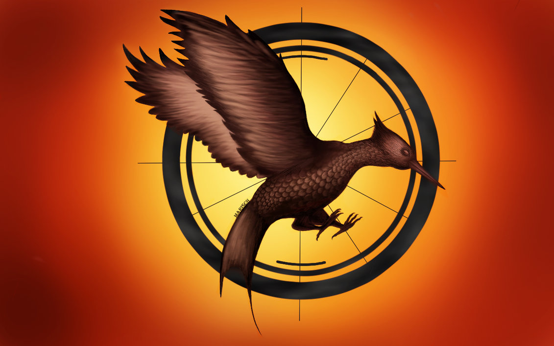 Catching Fire Mockinjay Book Cover Wallpaper By