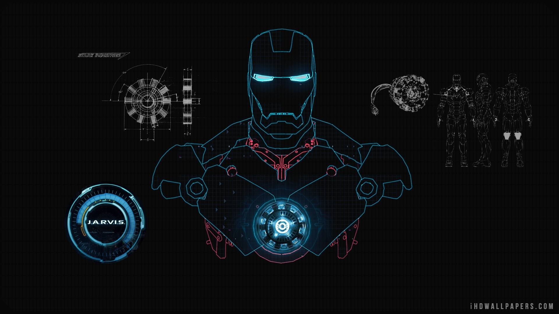 Iron Man Jarvis HD Wallpaper IHD