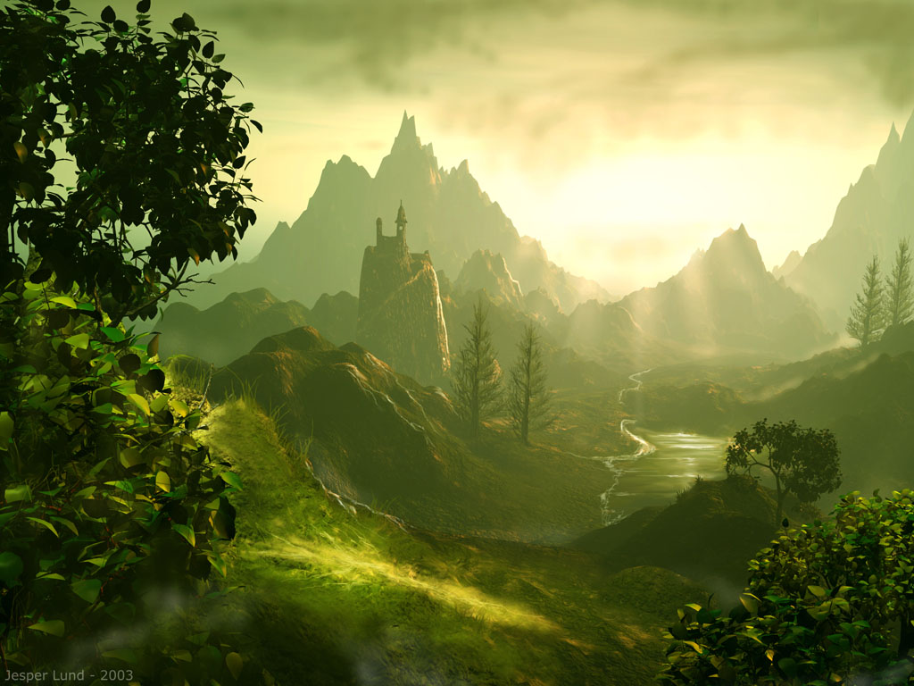 Fantasy Land Background