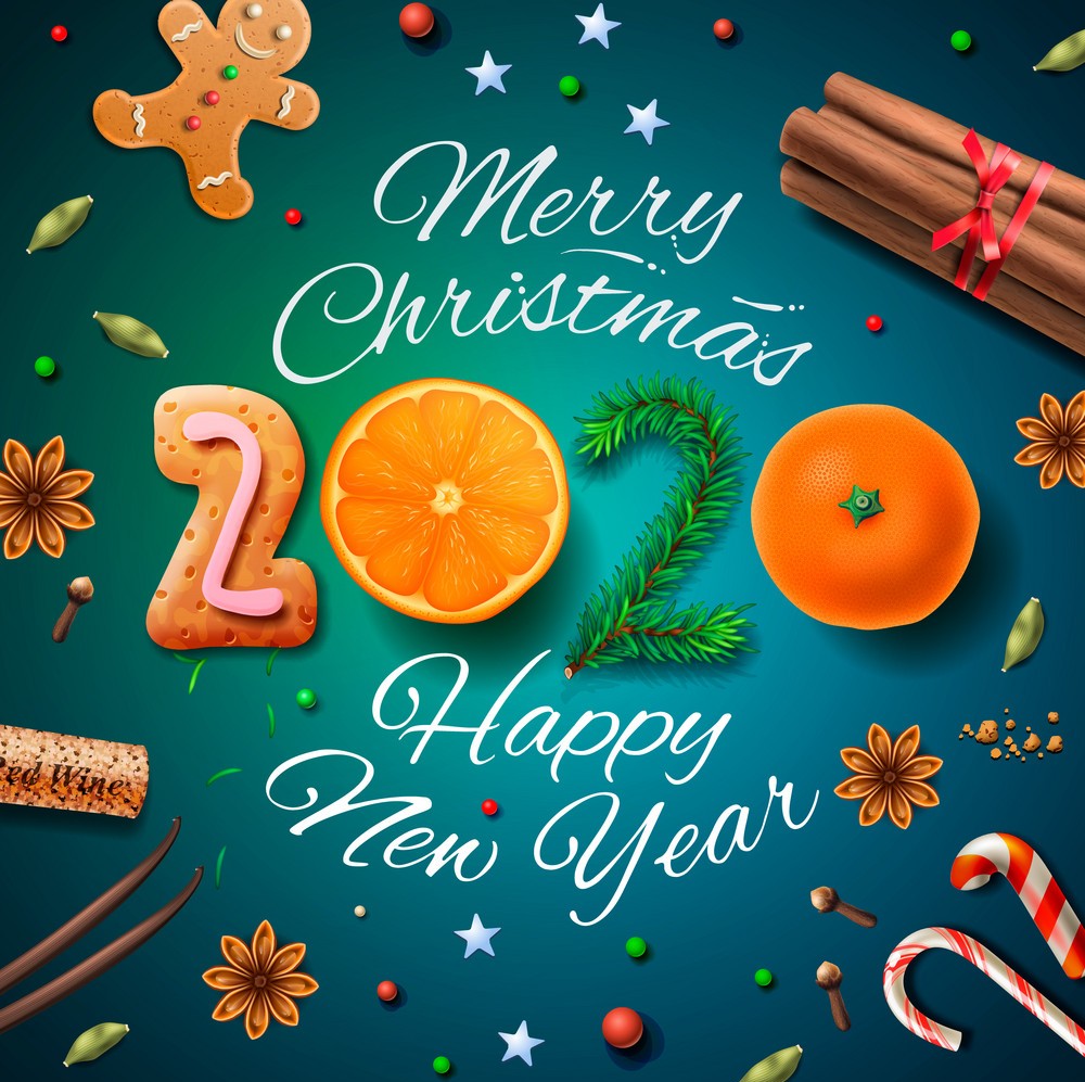Free download 33 Best Merry Christmas and Happy New Year 2020