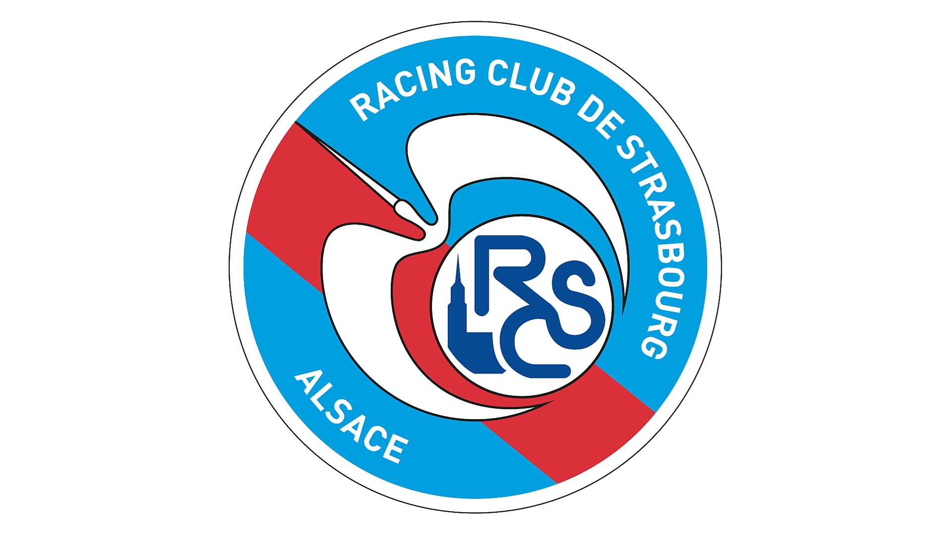 Nouveau Logo Du Racing Club Strasbourg Alsace