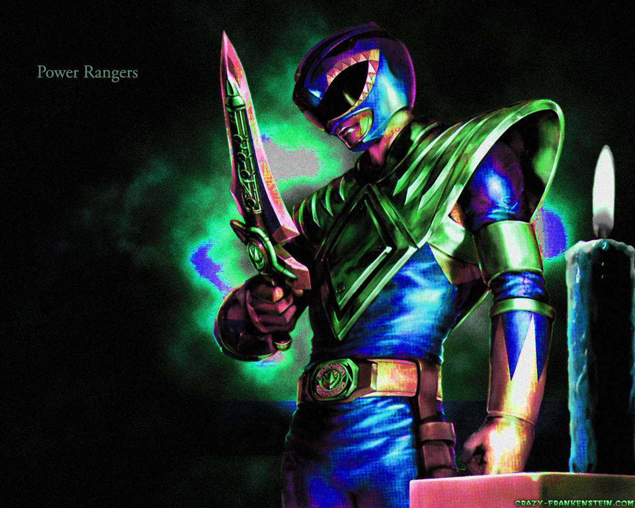 Green Ranger Mighty Morphin Power Rangers Tv Series Wallpaper