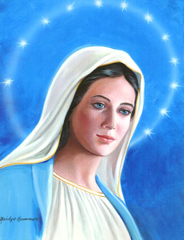 Mary Wallpaper Mother Blessed
