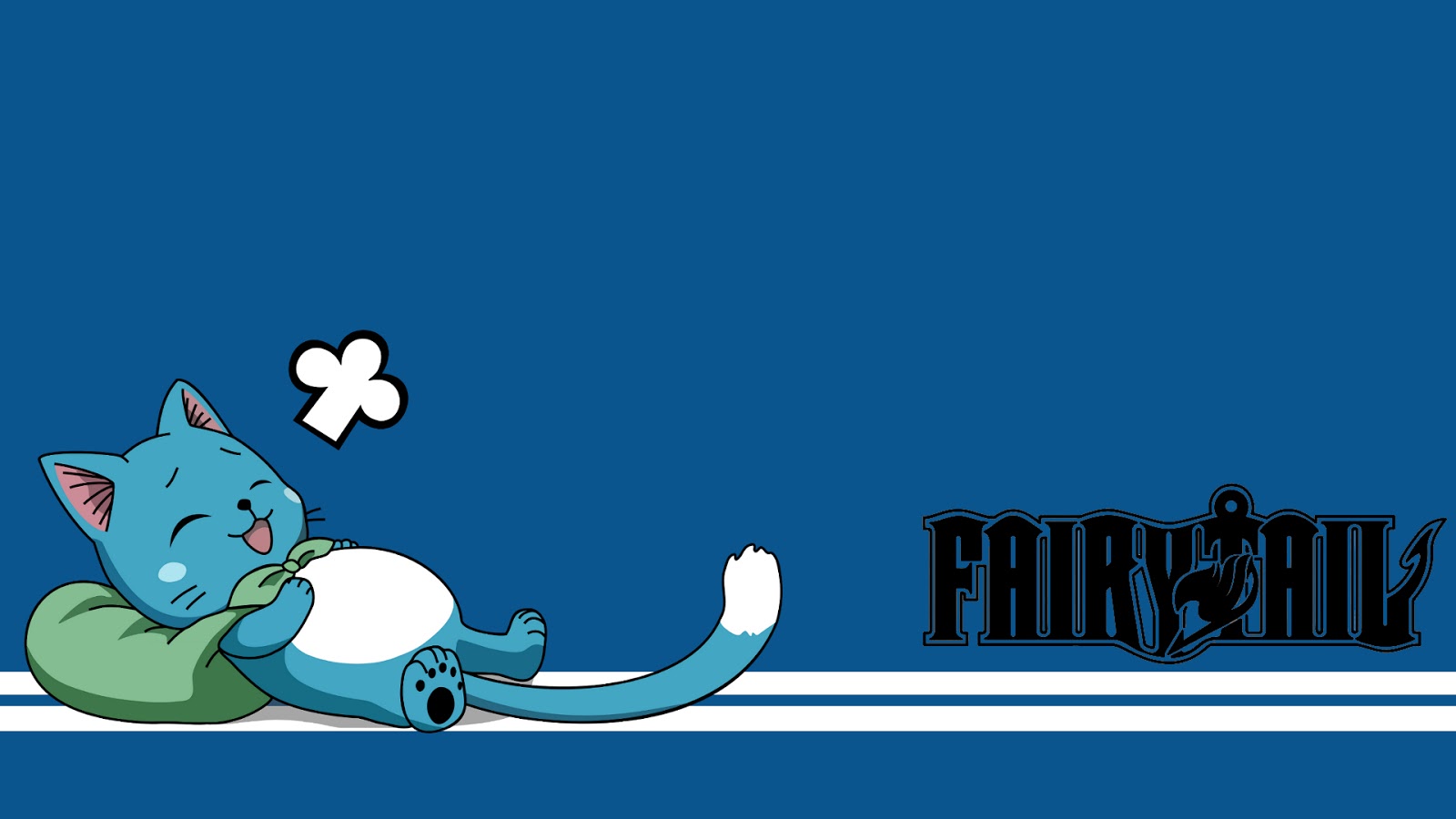 Happy Fairy Tail Girl Anime HD Wallpaper Desktop Pc Background