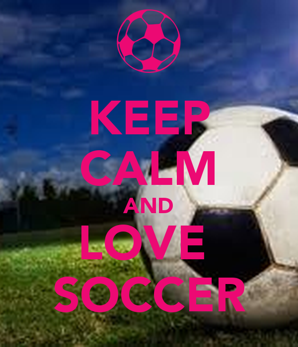 Keep Calm And Love Soccer Carry On Image Generator