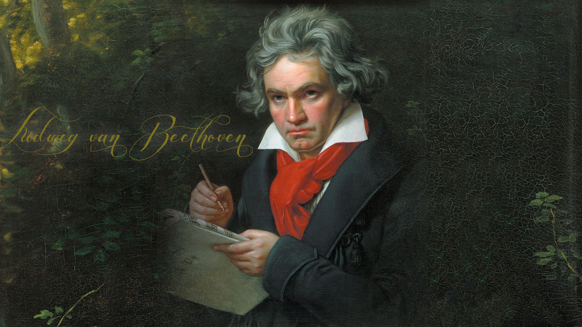 Cran Ludwig Van Beethoven Tous Les Wallpaper Portrait Of