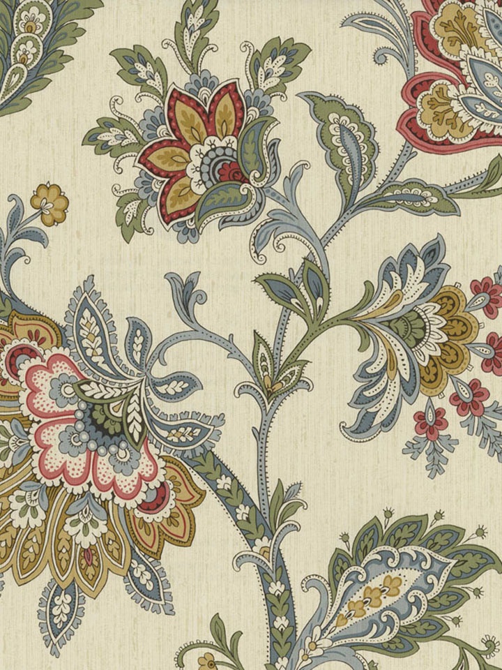Flora Franco On Wallpaper Fabric
