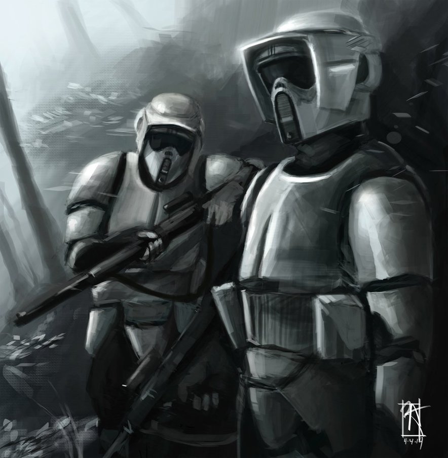 Scout Troopers By Renatusarts