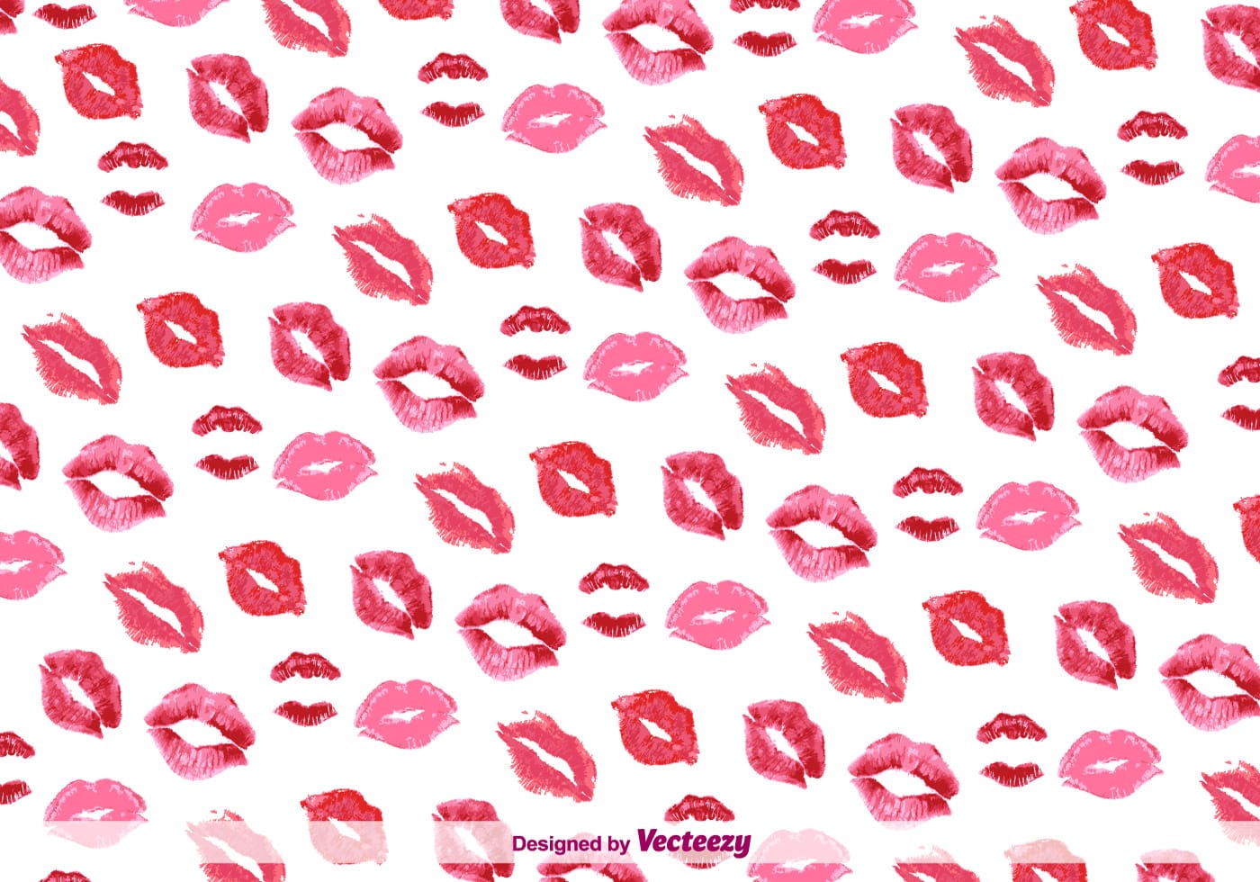Kiss Background Pattern Vector Vectors Clipart