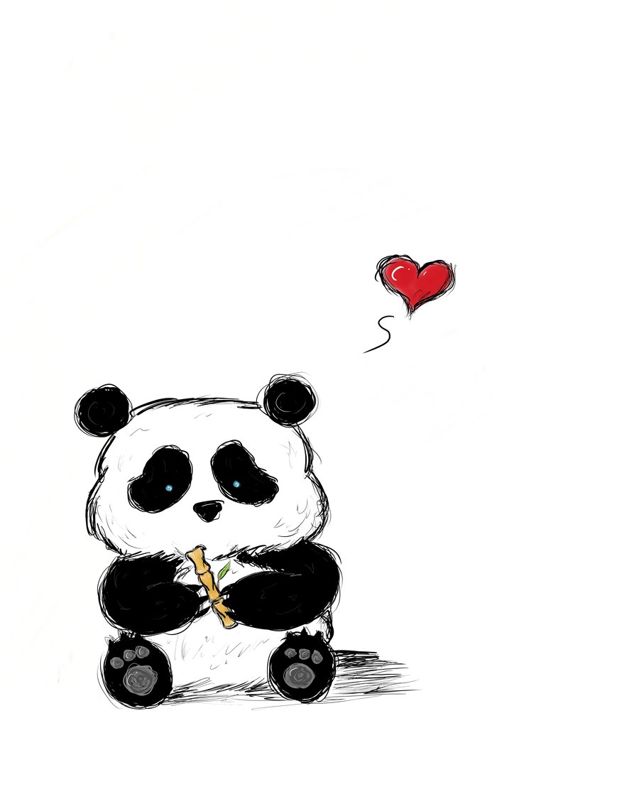 Cute Panda Drawing Amazing Wallpaper Clip Art Library